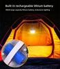 Outdoor LED Bulb USB Rechargeable 40W/60W/80W Emergency Light Hook Camping Fishing Portable Lantern Night Light