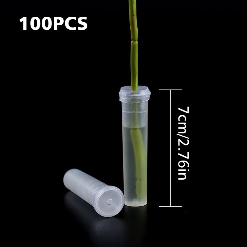 100PC Mini Flower Vases Floral Vials for Flower Arrangements