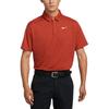 Nike Легкая удобная быстросохнущая рубашка-поло для гольфа Tour Dri-Fit, мужские топы, темно-красный, светло-слоновая кость FZ7476-671