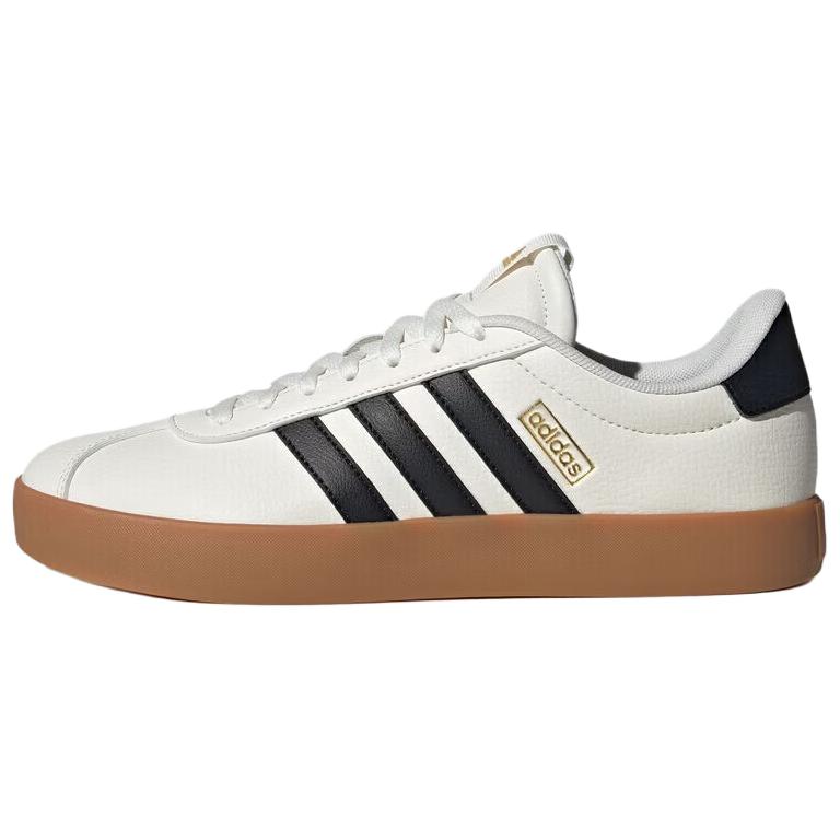 adidas Кроссовки VL COURT 3.0 Низкие Немецкая Армия Унисекс Экрю Черный IH6574