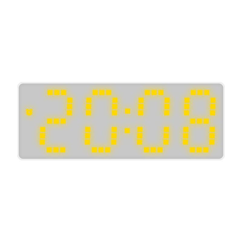 Светодиодный электронный будильник часы в простом стиле часы с батарейным питанием и от сети двойного назначения время 0712