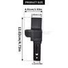 New 3G9867899 For VW Passat B8 Estate Tailgate Parcel Shelf Fixing Clip Left Right 3G9867900 Luggage cover hook car accessories