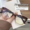 Fashion Unisex Cat Eye Anti Blue Light Reading Eyewear Ultra Light High Definition Presbyopia Glasses Luxury Far Sight Glasses
