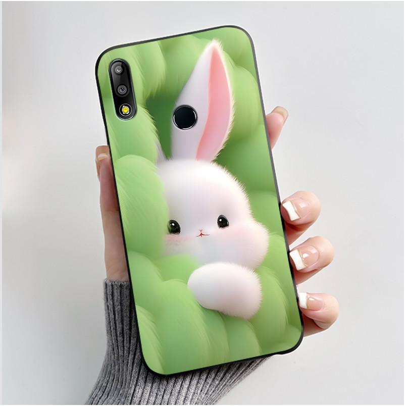 Чехол для Asus Zenfone Max Pro M2 ZB631KL X01BDA / M2 ZB633KL X01AD X01BD Чехол Милый Кролик Любовь Крутой Мультяшный Мягкий Силикон Funda