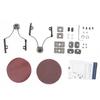 WADSN Eco-Friendly Nylon Alloy Helmet Rail Adapters Headset Holder and Helmet Headphone Bracket Accessories WZ166