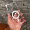 Магнитный чехол для телефона для Samsung Galaxy S25 Ultra S24 Plus S23 S22 S21 S20 FE Ultra 25 edge Прозрачный противоударный чехол