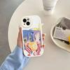 K-Konata Izumi Счастливая S-Звезда Чехол для телефона Для IPhone 11 12 13 14 15 16 Pro Max Plus Кожаная обложка