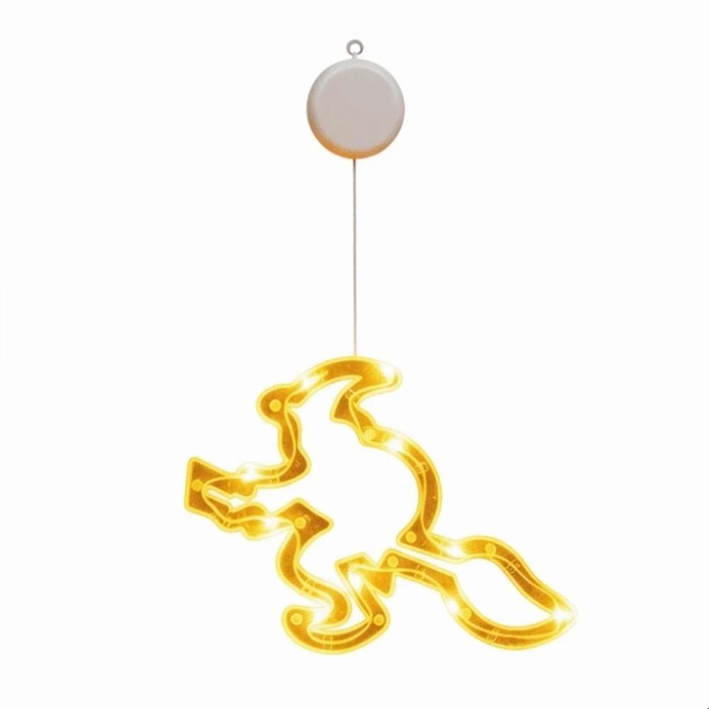 Battery-operated Halloween Suction Lights Waterproof LED Glass Pendant Holiday House Decoration