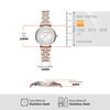Emporio Armani NA AR11537 Silver Pink Gold Women's Watch, &