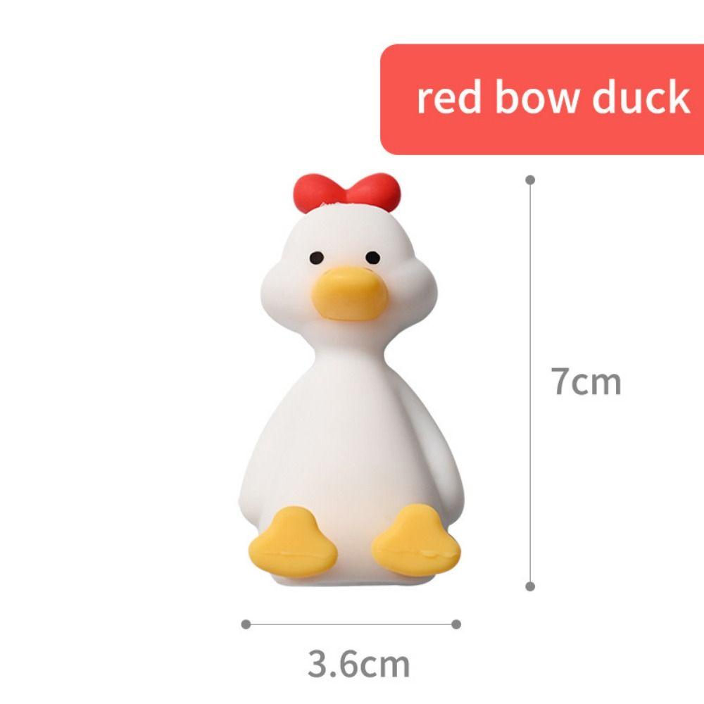 Three Dimensional Duck Toothbrush Holder Perforation Free Suction Cup Storage Hook Children