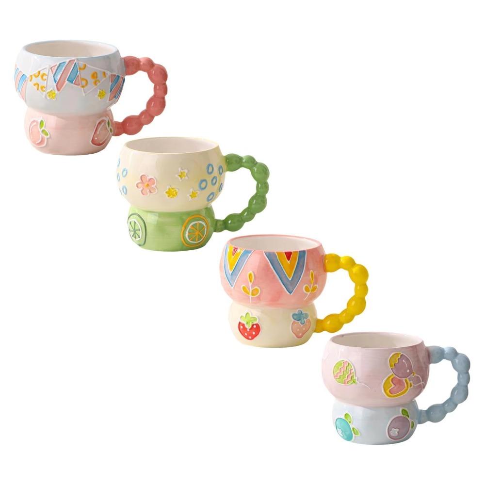 Милая керамическая чашка для завтрака, форма тыквы, кофейная кружка, оригинальная чашка для воды, праздничный подарок