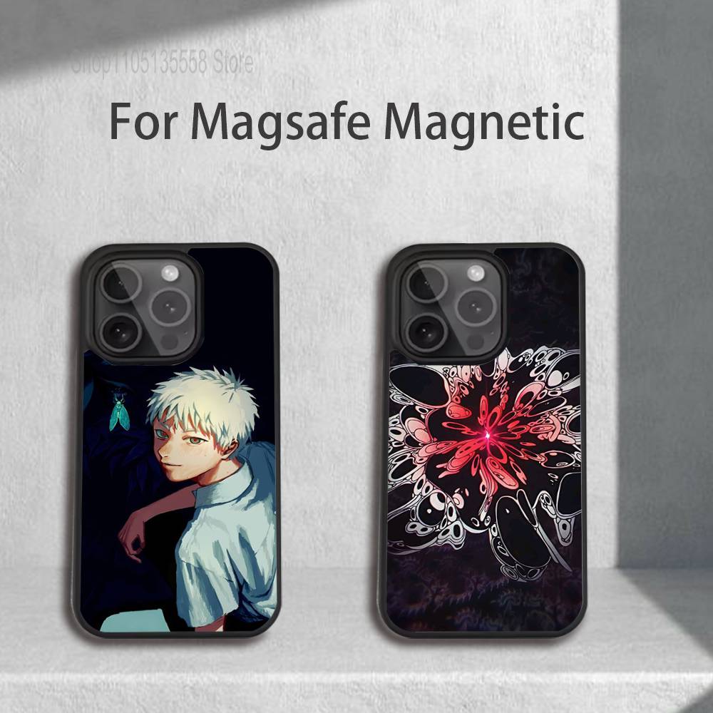 Чехол для телефона S-Summer Hikaru D-Died для iPhone17,16,15,14,13,12,11,Pro,Max,Plus,Mini,SE4,E Магнитный Magsafe Беспроводная зарядка