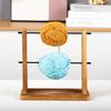 Solid Wood Wire Winding Rack Detachable Spindle Winder Wool Storage Rack  Craft Supplies