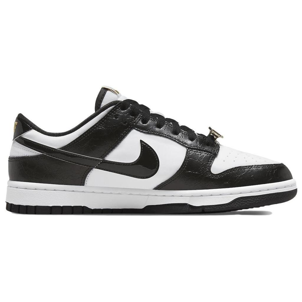 Nike Dunk Low SE World Champ Мужские кроссовки Белый металлик-Золото Черный DR9511-100