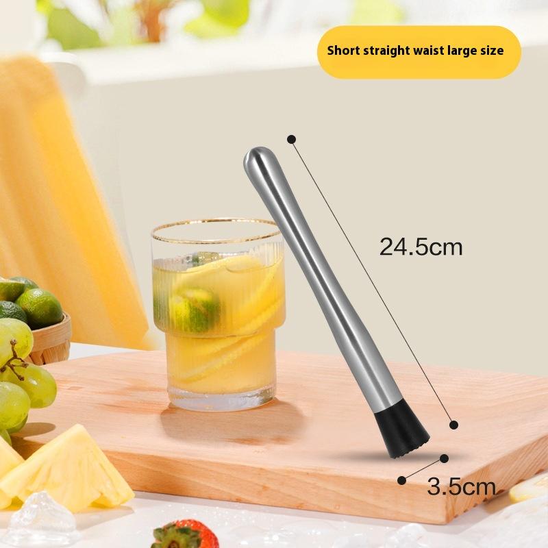 Молоток для лимона из нержавеющей стали, дробленый фруктовый мороженый, бар для молока, чая, дробилка для коктейлей, палочка для смешивания