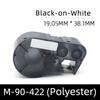 Compatible M-90-422 MC-375-422 MC-500-422 MC-625-422 MC1-1000-422 Label Strip BMP41 BMP-51 BMP-53-PC-Linked Printer Label Ribbon