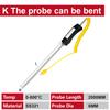 WRNK-187/104M K Type Thermocouple Temperature Probe Handheld Immersion Sensor for Molten Aluminum Zinc Furnace Use