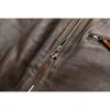 Super Men Leather Jacket Thick Soft Natural Cowhide Real Leather Coat