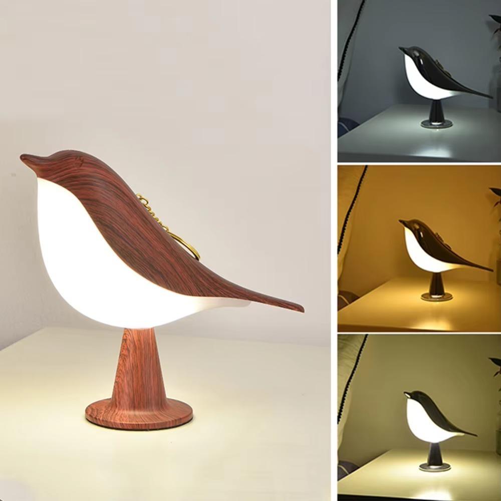 3 Colors Touch-Control LED Lamp USB Rechargeable Creative Night Lamp for All Rooms Decoration