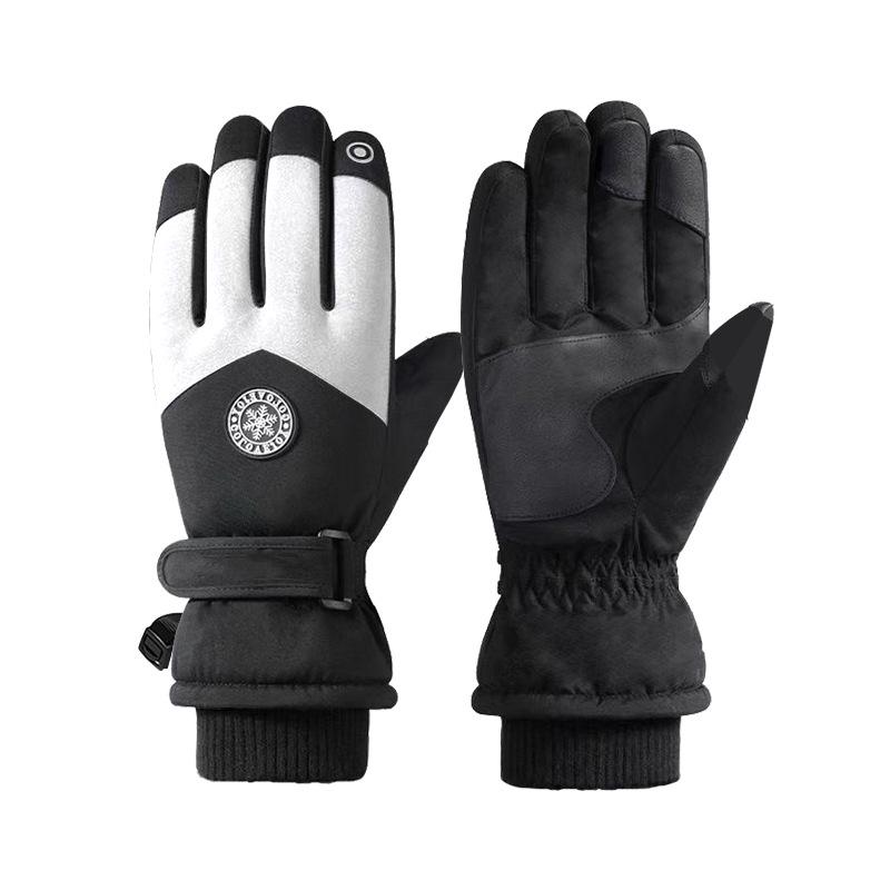 Зимние сенсорные лыжные перчатки для взрослых и детей — теплые, устойчивые к холоду спортивные принадлежности на открытом воздухе