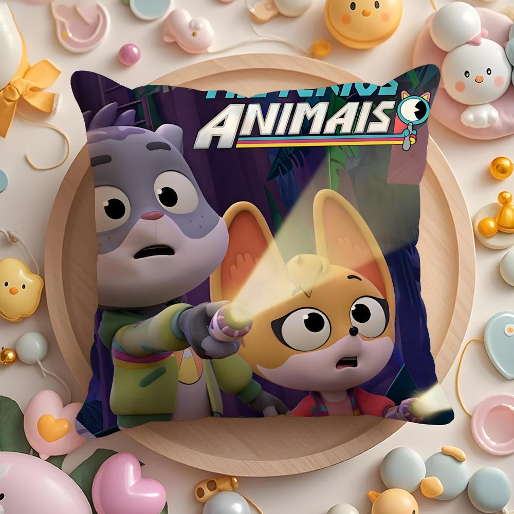 Аниме Чехол на подушку 'С-Существа' для дома и автомобиля, многоцелевой чехол на подушку - Двусторонний, Мягкий и прочный для повседневного использования