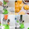 Rotary Cheese Grater Manual Food Shredder Nut Grinder Manual Rotary Vegetable Slicer  Household