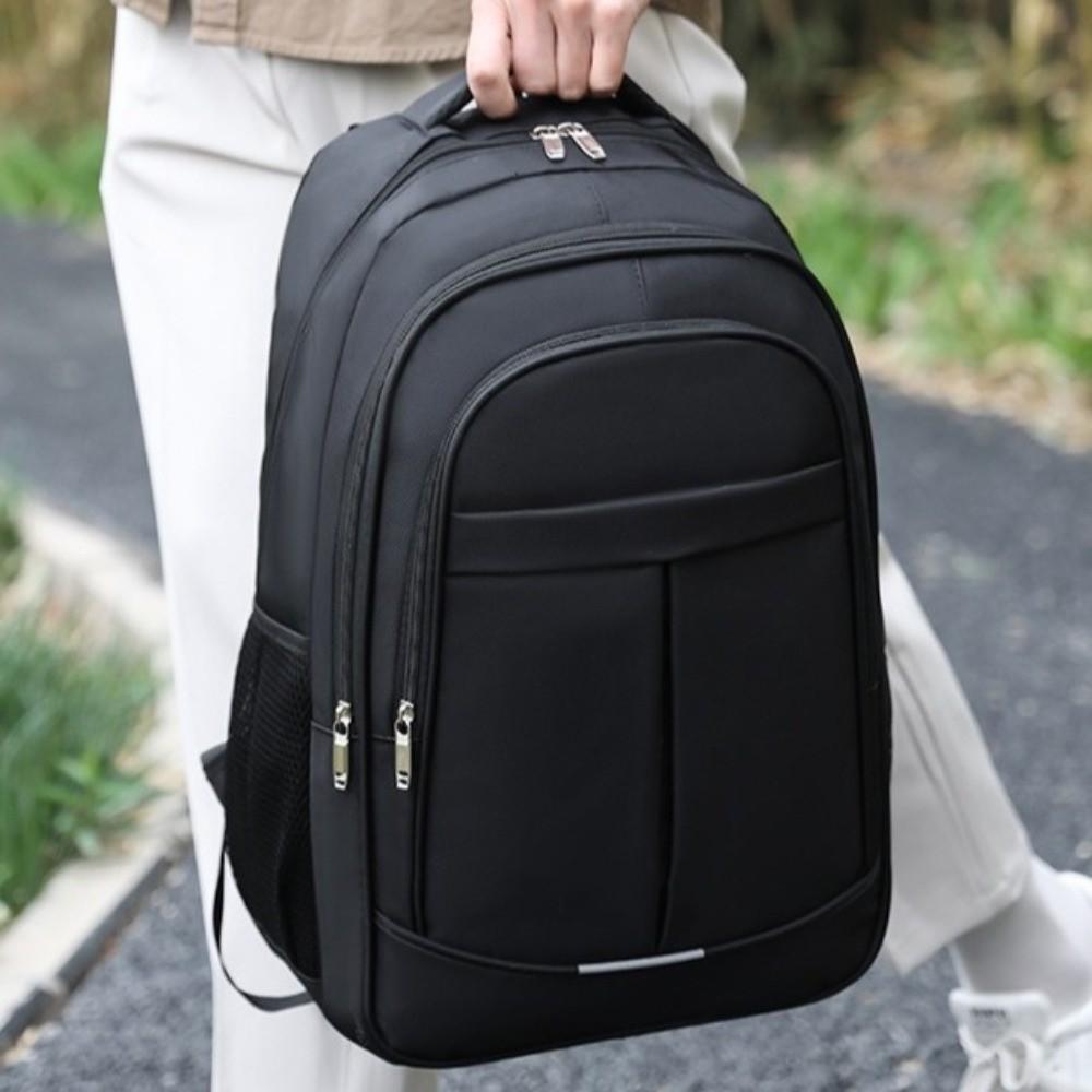 Large Capacity Student School Bags Solid Color Men Laptop Backpack Men Business Backpack Sports
