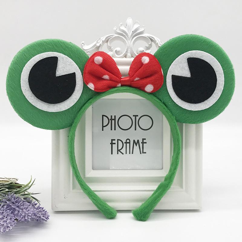 Children Frog Hairband Eye Decoration Headwear Stage Performance Props Supplies