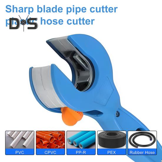 Резак для медных труб с острым прочным лезвием, регулируемой конструкцией, многоцелевой, для работы одной рукой, сверхпрочный, быстрый инструмент для резки труб