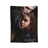 Twilight Blankets Flannel Printed  Portable Lightweight Thin Throw Blankets for Sofa Car Bedspread
