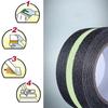 5CM X 5M Anti Slip Traction Tape With Glow In Dark Green Stripe Friction Abrasive Adhesive For Stair Tread Step Indoor Outdoor