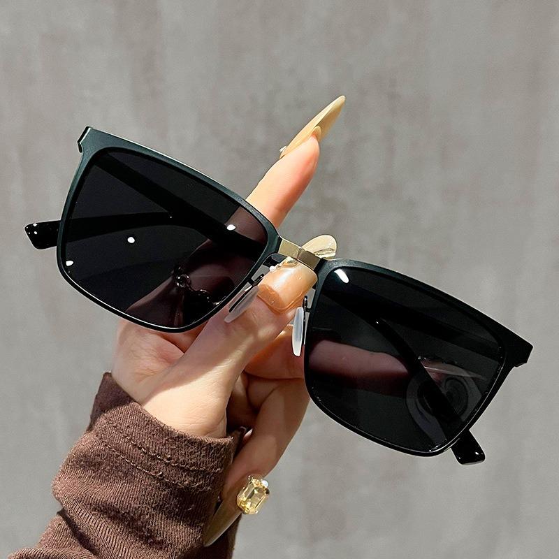 2 шт. Поляризованные солнцезащитные очки для мужчин UV400 Очки Квадратной формы Солнцезащитные очки Очки Сверхлегкие Антибликовые очки