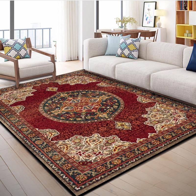 Persian Living Room Carpet Bedroom Bedside Sofa Coffee Table Study Retro European and American Carpet