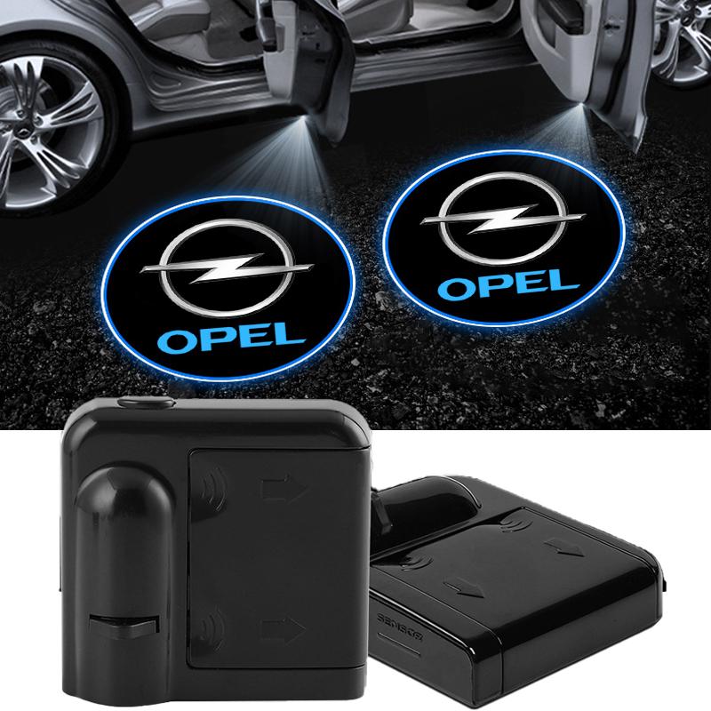 Новая Светодиодная HD Лампа-проектор логотипа приветствия и подсветки тени двери автомобиля Для Opel Insignia Astra Antara Meriva Zafira H G Corsa