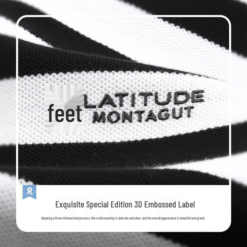 Мужская летняя хлопковая рубашка-поло MONTAGUT Ice Comfort