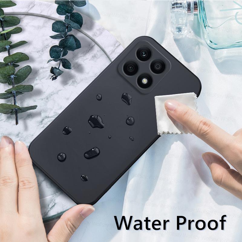 Чехол для Honor X8a Чехол Honor X7a X8a X9a Чехлы Оригинальный TPU Противоударный Жидкий Силиконовый Защитный Чехол для Телефона Honor X8a