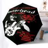 1 шт. зонт-трость Motorhead Live in Toronto, автоматическое открытие, ветрозащитный, компактный, для путешествий, подарок на день рождения, Рождество, деловой 93073