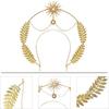 Gold Baroque Crown Star Tiara Headdress Fashion Glory Headband  Character Dress Up
