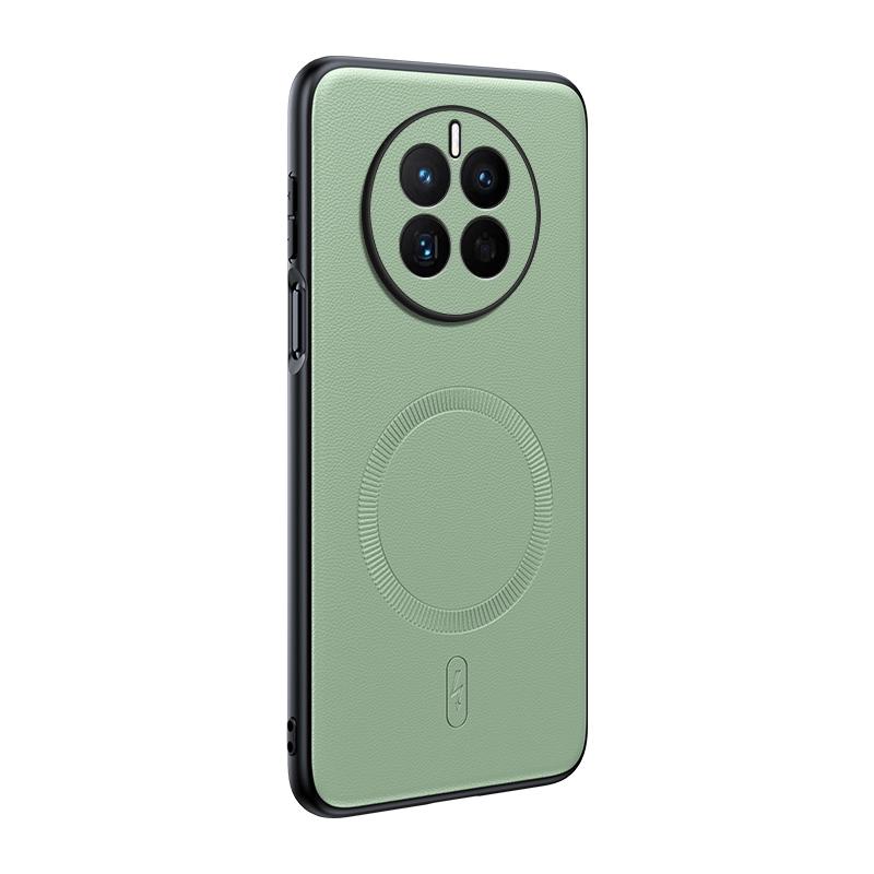 Для Huawei Mate 50 Чехол Магнитная Кожаная Защитная Крышка Для Huawei Mate 50 Высокое Качество Защита от Отпечатков Пальцев Нескользящий PC+TPU