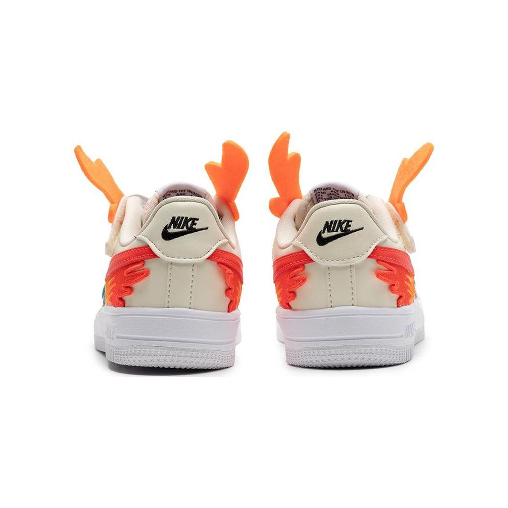 Nike Force 1 Low LV8 EasyOn PS Year of the Dragon Детские кроссовки Кремовый кокосово-молочный белый FZ5522-161