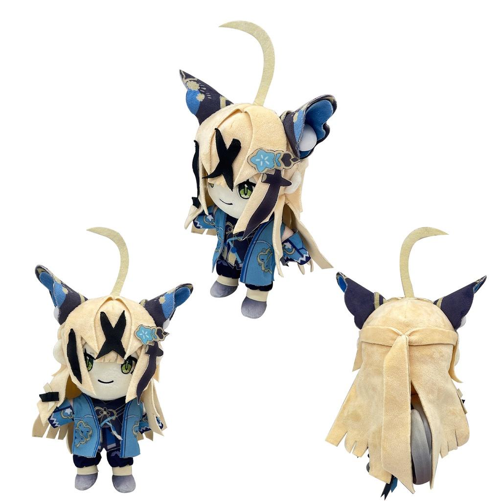 Игра Genshin Impact популярный персонаж Кирара кошка с хвостом плюшевая кукла коробка мягкая игрушка для детей и взрослых фанаты на день рождения