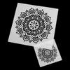 Из Тиснение Доска для рисования Шаблон для рисования Изготовление мебели Карты для рисования Мандала Набор трафаретов