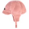 Universal Chemistry Short Brim Pink Fleece Earflap Cap Balaclava