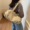 2025 корейская версия ins новый нишевый дизайн мужская и женская модная сумка через плечо большой вместимости простая повседневная сумка-тоут