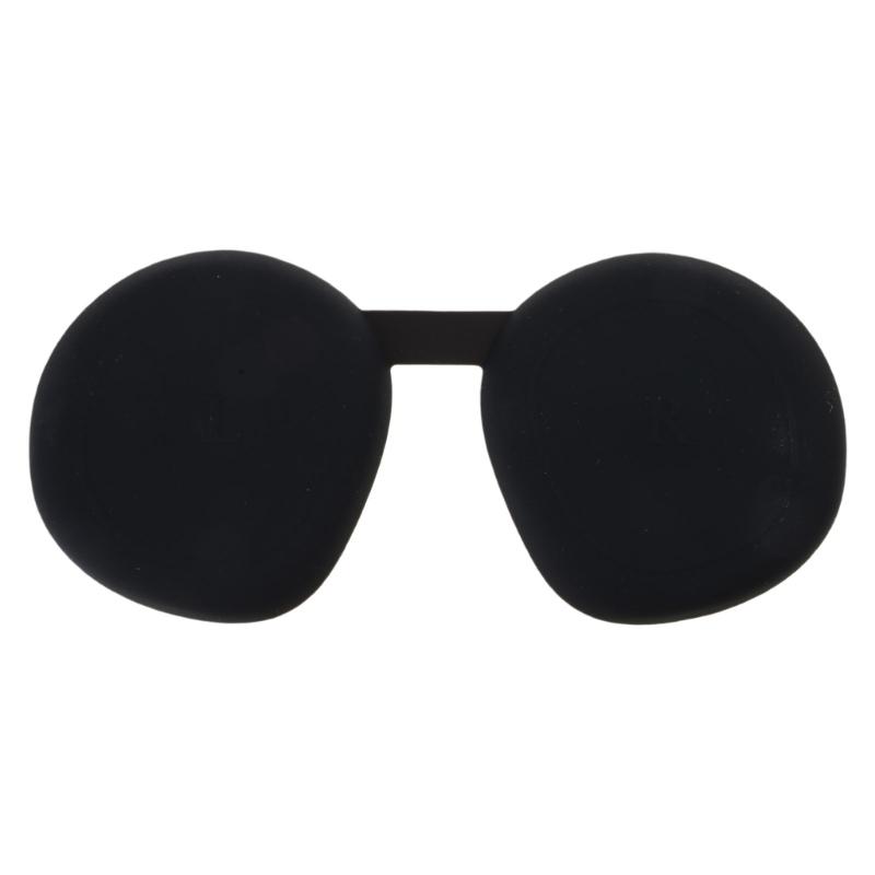 Shock-resistant VR Silicone Protective Cover Lens Cover for PS VR2 Headset Glasses Lens Cover VR Dustproof Sleeves