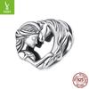 Love Horse Girl Beaded Diy Bracelet Beaded Charm 925 Silver Beads Jewelry Accessories