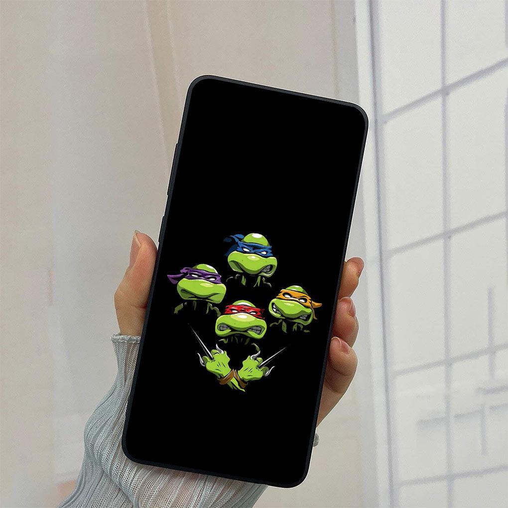 Anime N-Ninjas Cartoon T-Turtles Phone Cover Casing for Samsung Galaxy S23 S22 S21 S20 Fe Ultra S8 Plus M21 + Soft TPU Case