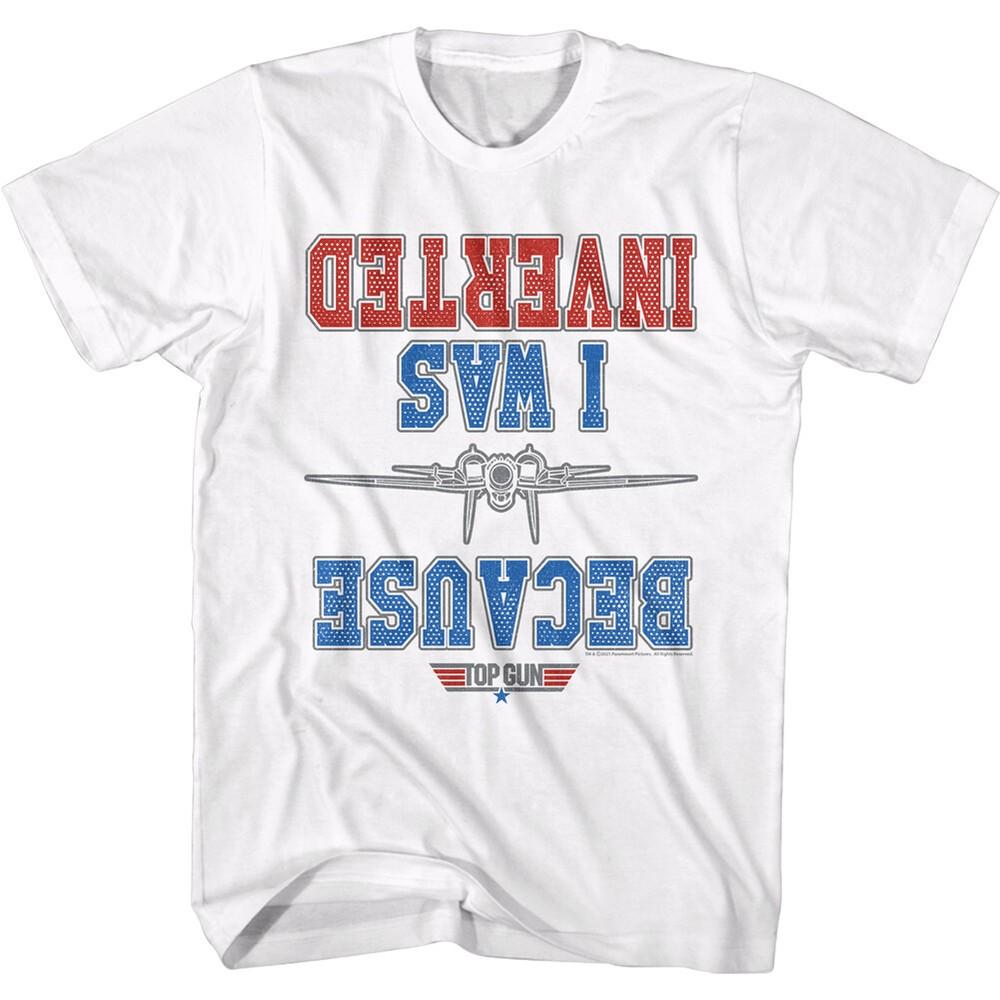Top Gun Movie Quote Maverick Because I Was Inverted Upside Down Men's T-Shirt Unisex T-Shirt