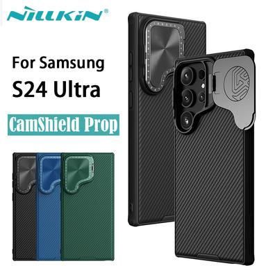 NILLKIN Чехол для телефона Samsung Galaxy S24 Ultra CamShield Prop, магнитный чехол, защитная задняя крышка для камеры