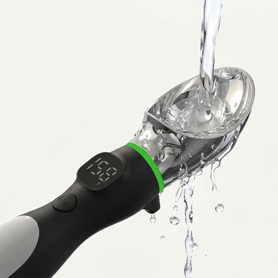 Heated Ice Cream Scoop, Rechargeable Ice Cream Scooper with LED Display, Electric Warming Spoon for Hard Ice Cream, Gelato, Frozing Yogurt & Sorbet